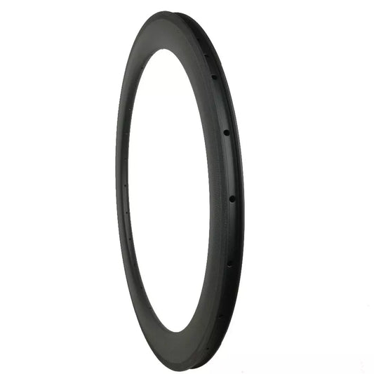Carbon road bike rim 35/38/45/50/55/60188mm depth Tubeless Rim 23/25mm wide Road/track/TT Bike T800/T1000 Full Carbon Fibre Bicycle Wheelset Rim