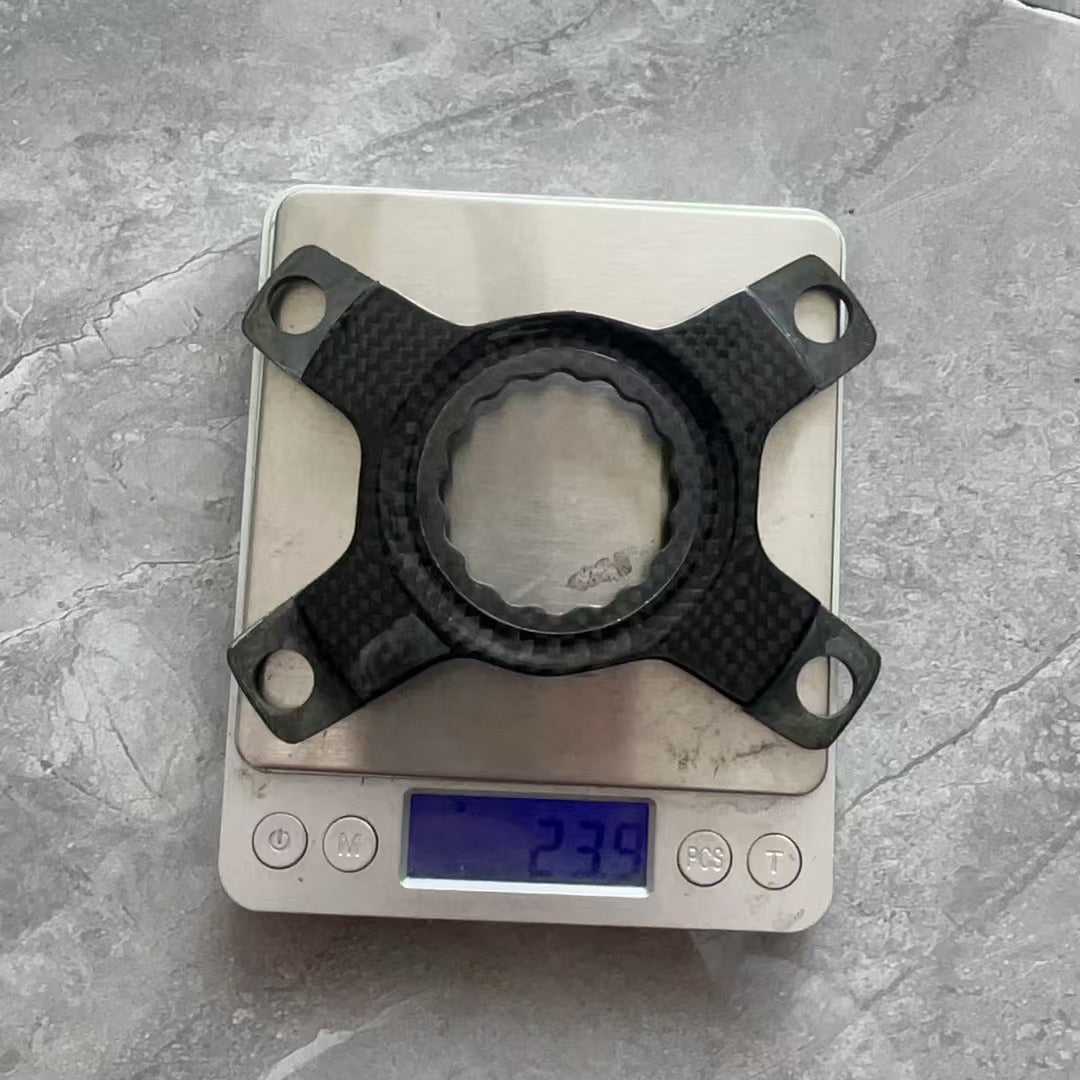 DFS Carbon Fiber Crank Spider – 24g Ultra-Lightweight, 110 BCD*4/5