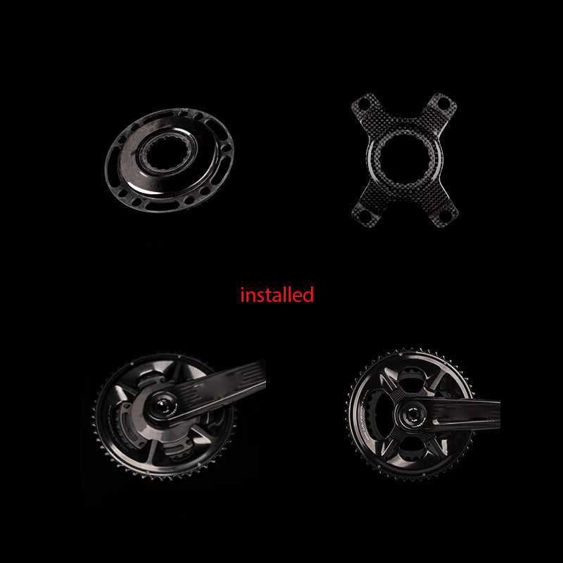 DFS Carbon Fiber Crank Spider – 24g Ultra-Lightweight, 110 BCD*4/5