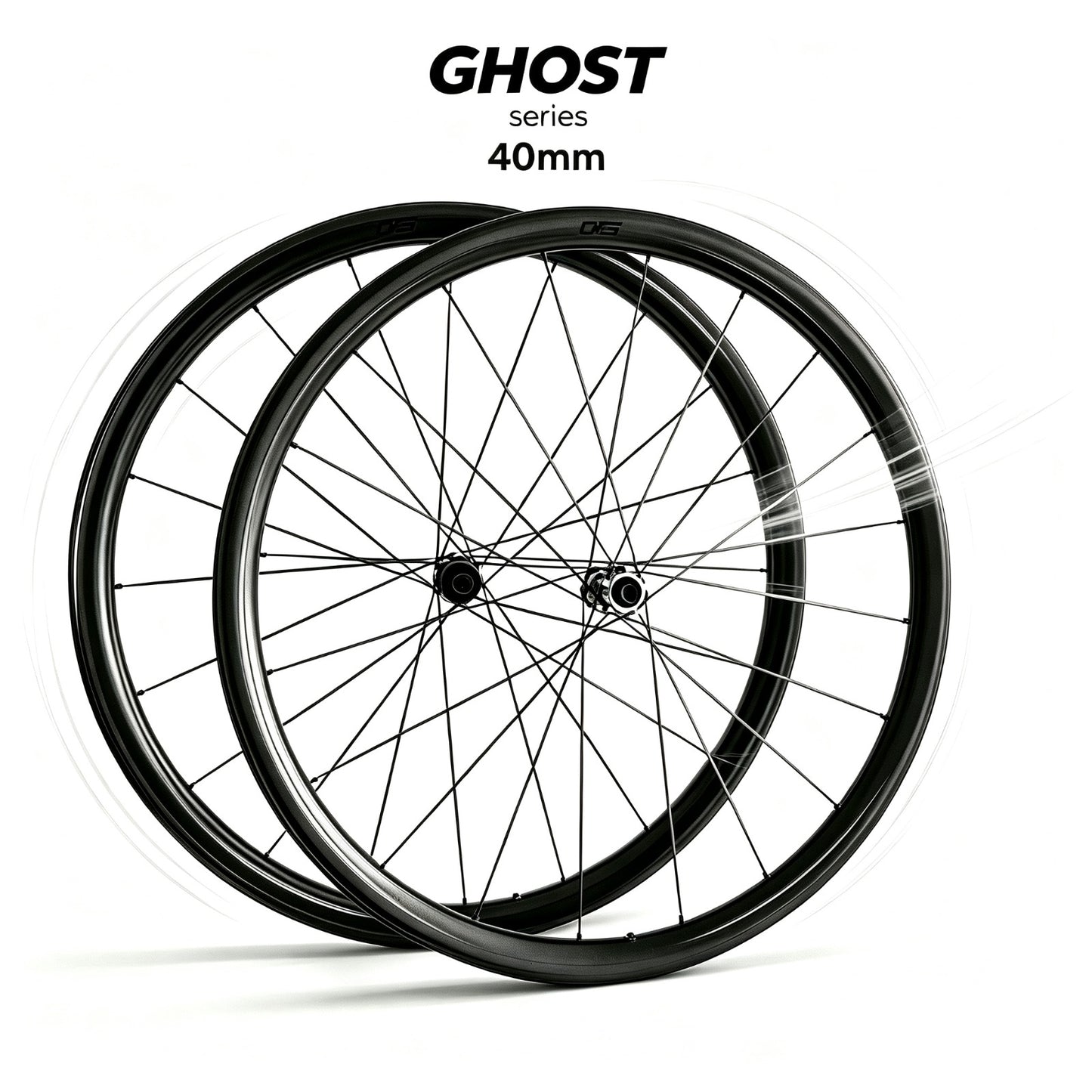 GHOST Series | 40mm Ultra-Light Carbon Wheelset