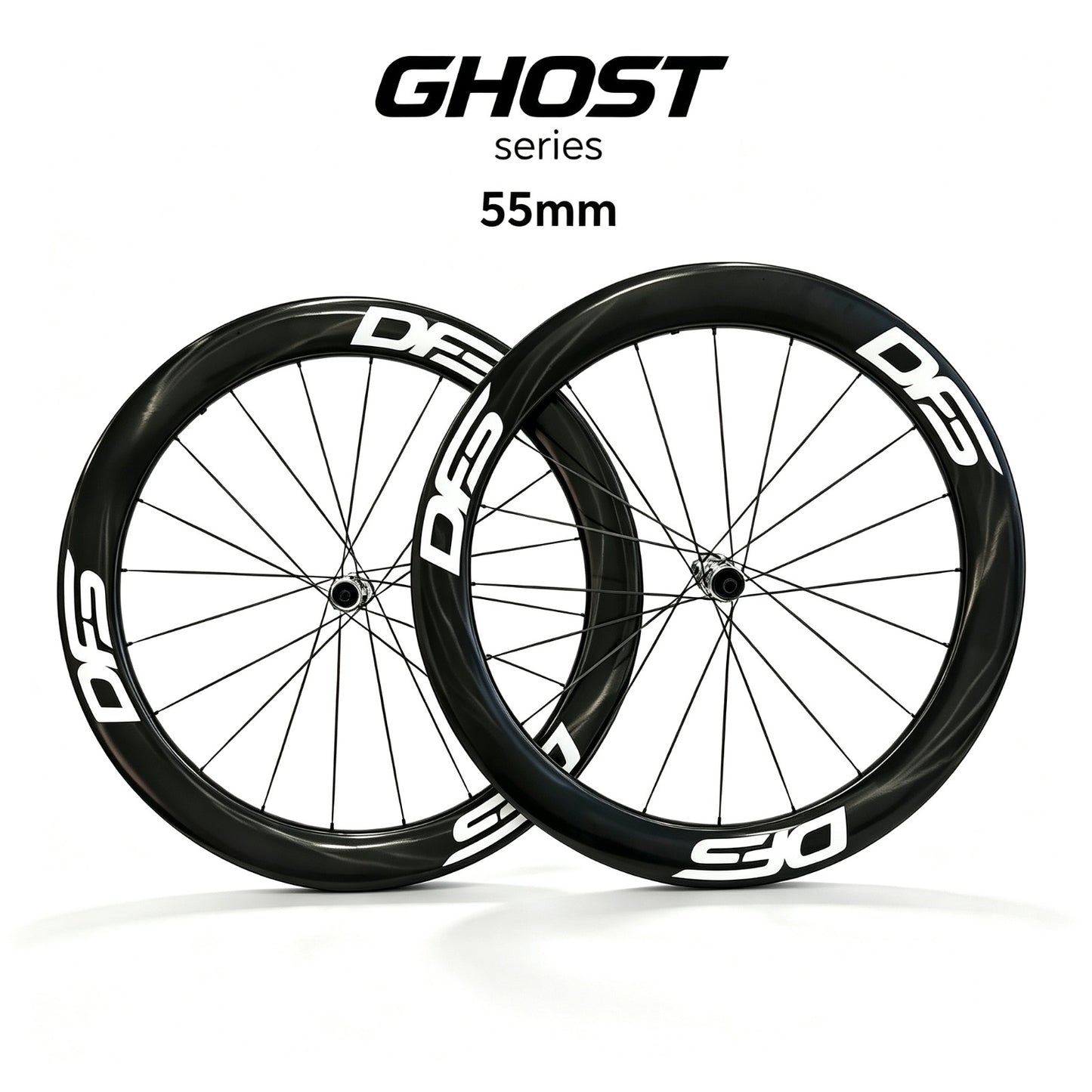 GHOST Series | 55mm Ultra-Light Carbon Wheelset