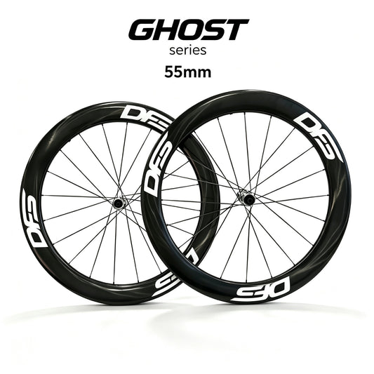 GHOST Series | 55mm Ultra-Light Carbon Wheelset