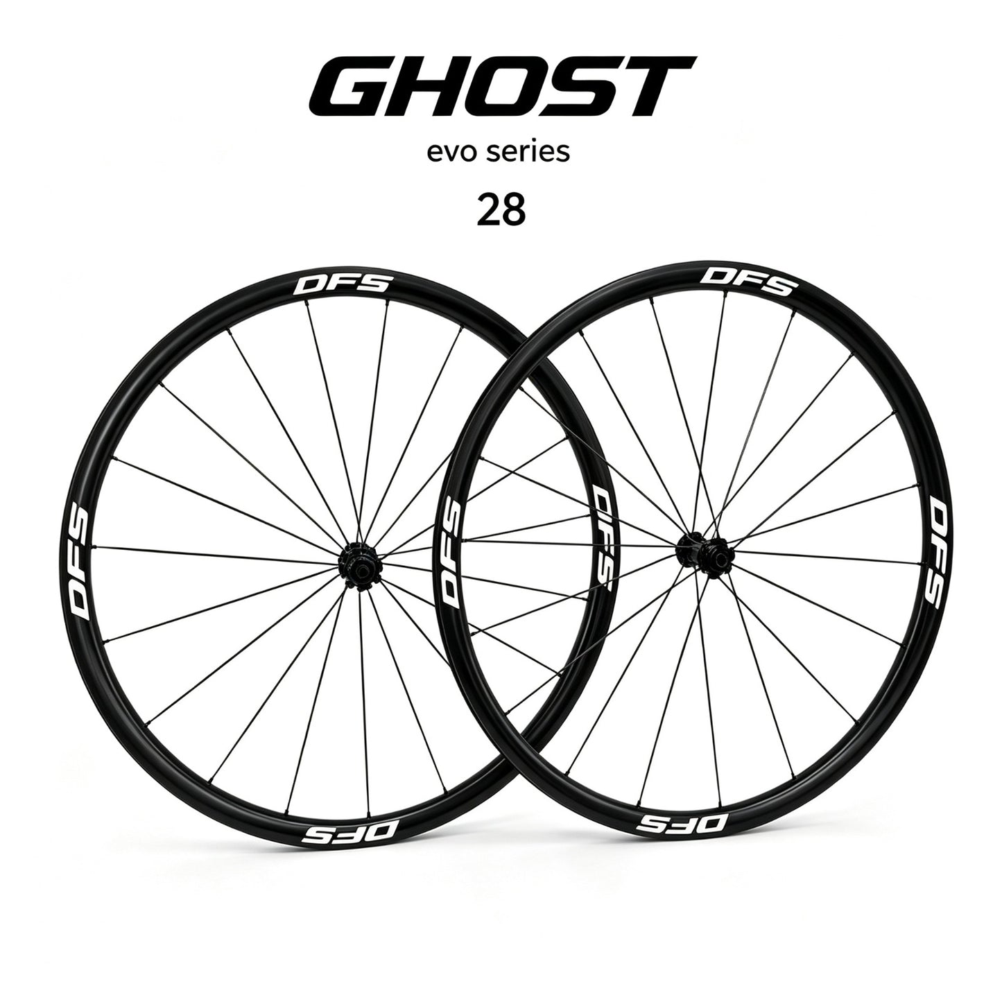 GHOST EVO Series | 28mm Ultra-Light Carbon Wheelset