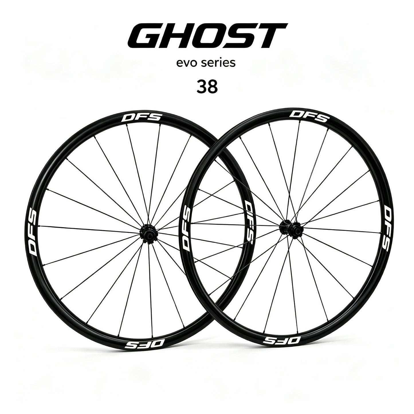 GHOST EVO Series | 38mm Ultra-Light Carbon Wheelset