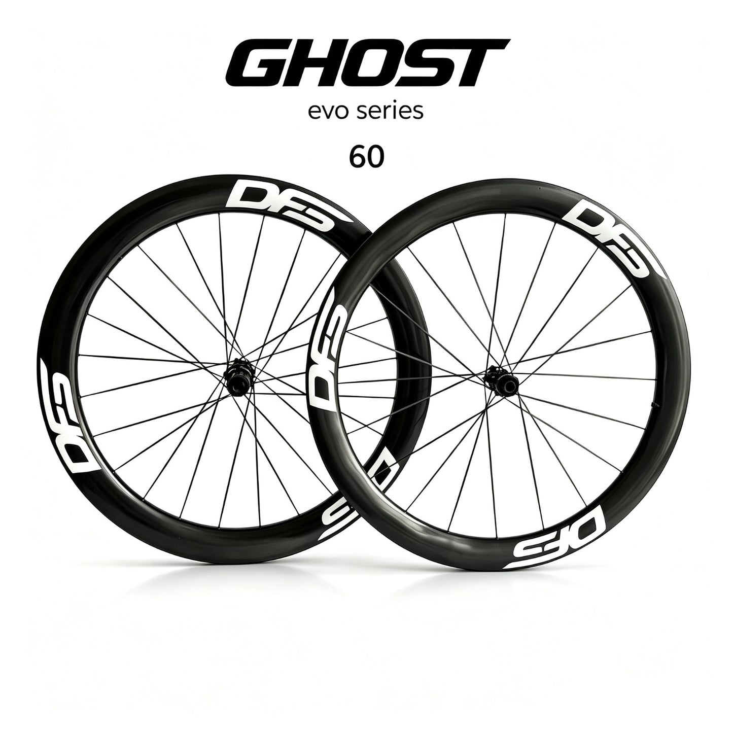GHOST EVO Series | 60mm Ultra-Light Carbon Wheelset