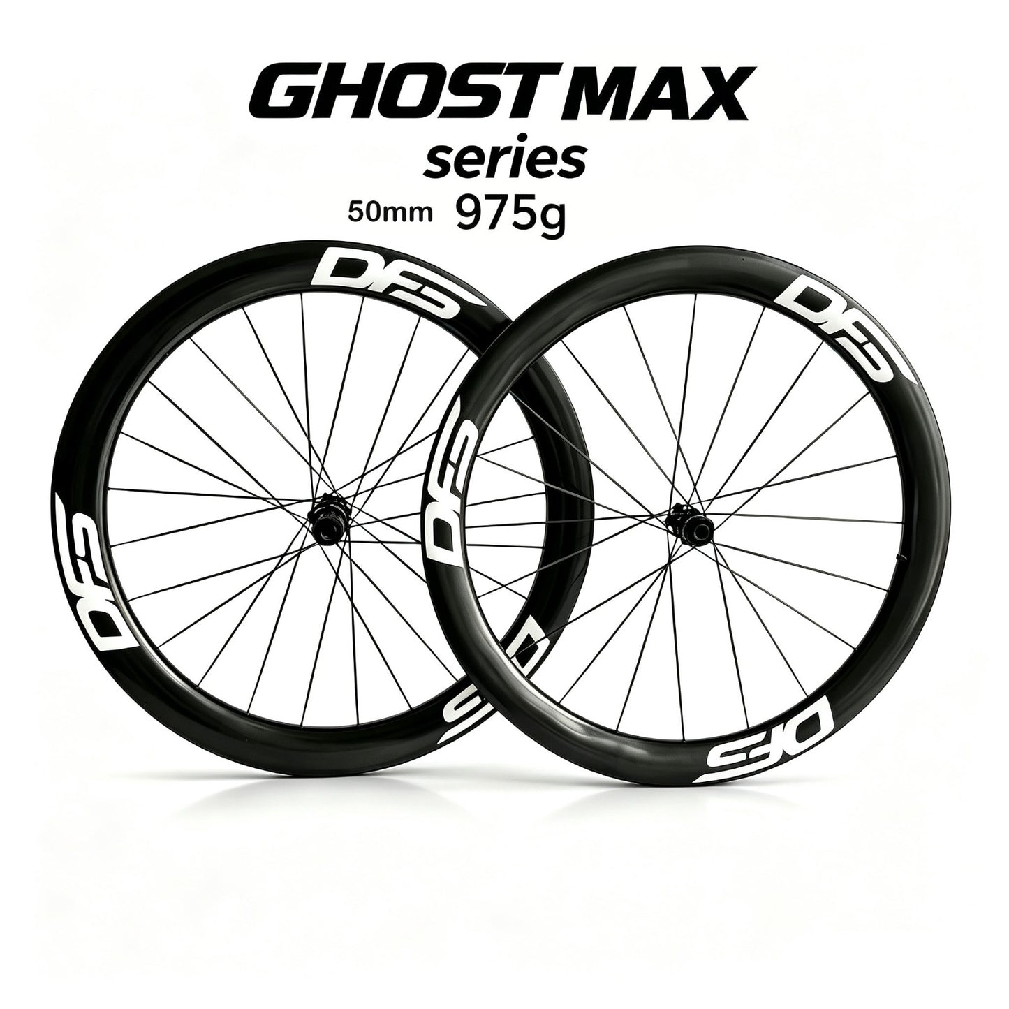 GHOST MAX Series | 50mm Ultra-Light Carbon Wheelset