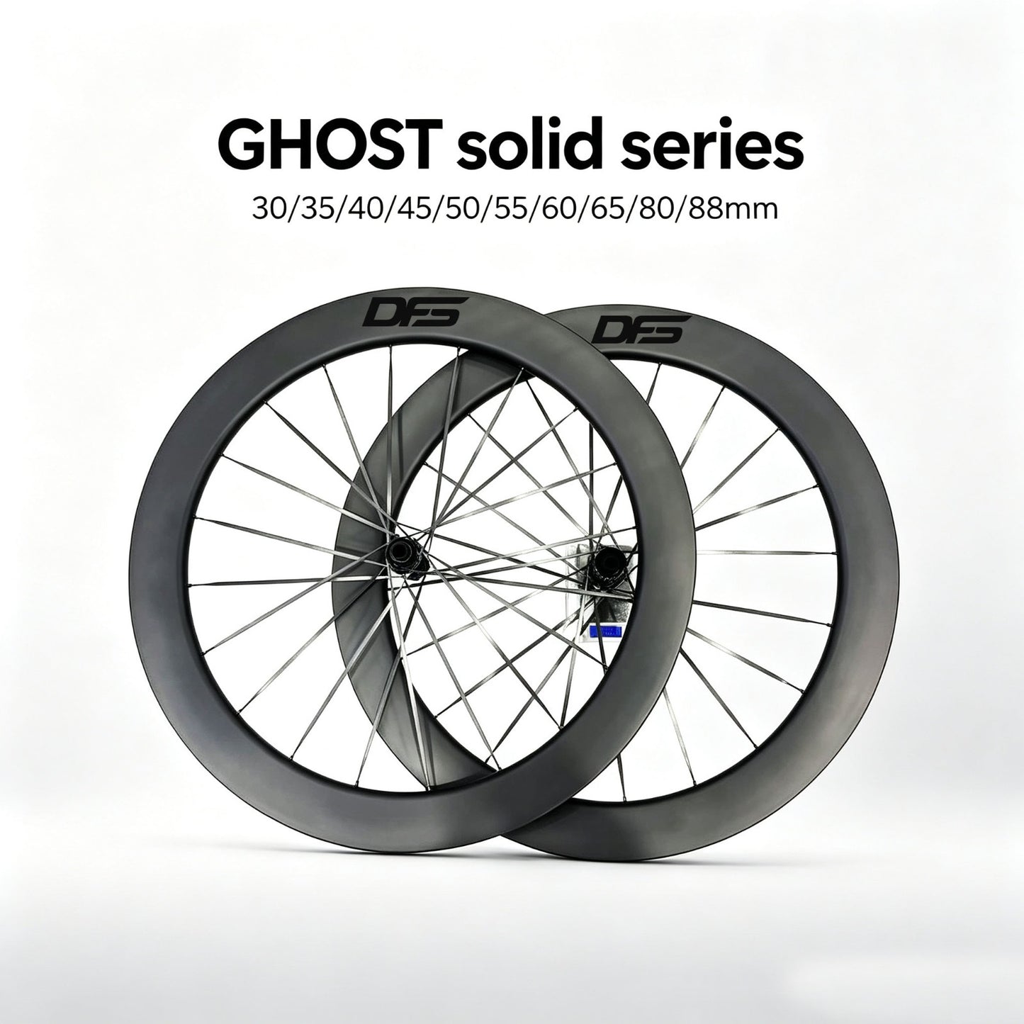 GHOST SOLID Series | 30mm Ultra-Light Carbon Wheelset