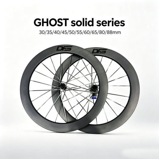 GHOST SOLID Series | 65mm Ultra-Light Carbon Wheelset