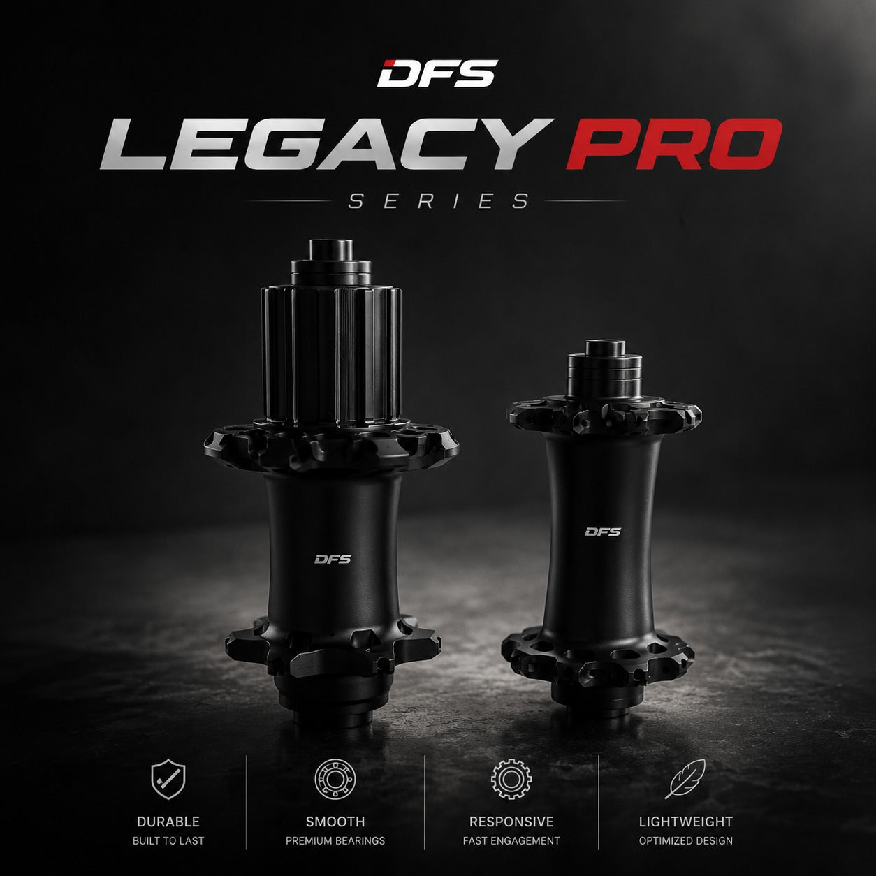 DFS RT300 Hub (Carbon Spoke / Rim Brake)