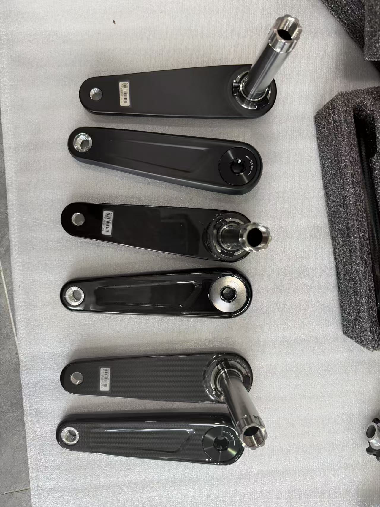 DFS CT1 Carbon Crankset - Titanium Spindle (290g)