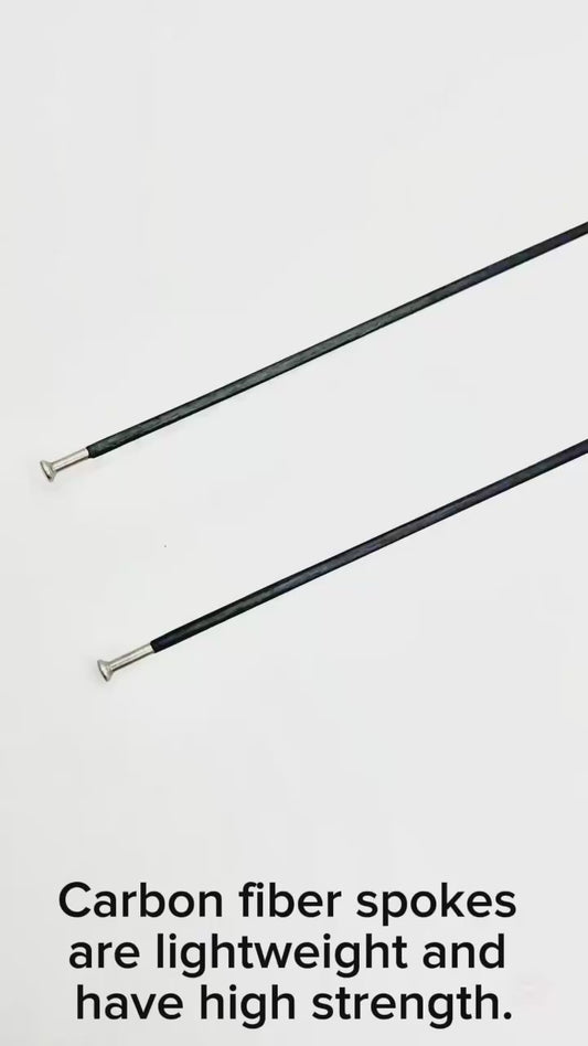 carbon spokes 1.8g Lightweight Carbon Fiber Spokes for Road Bike Bike, High Strength Aero Design, TT Bike Carbon Spokes