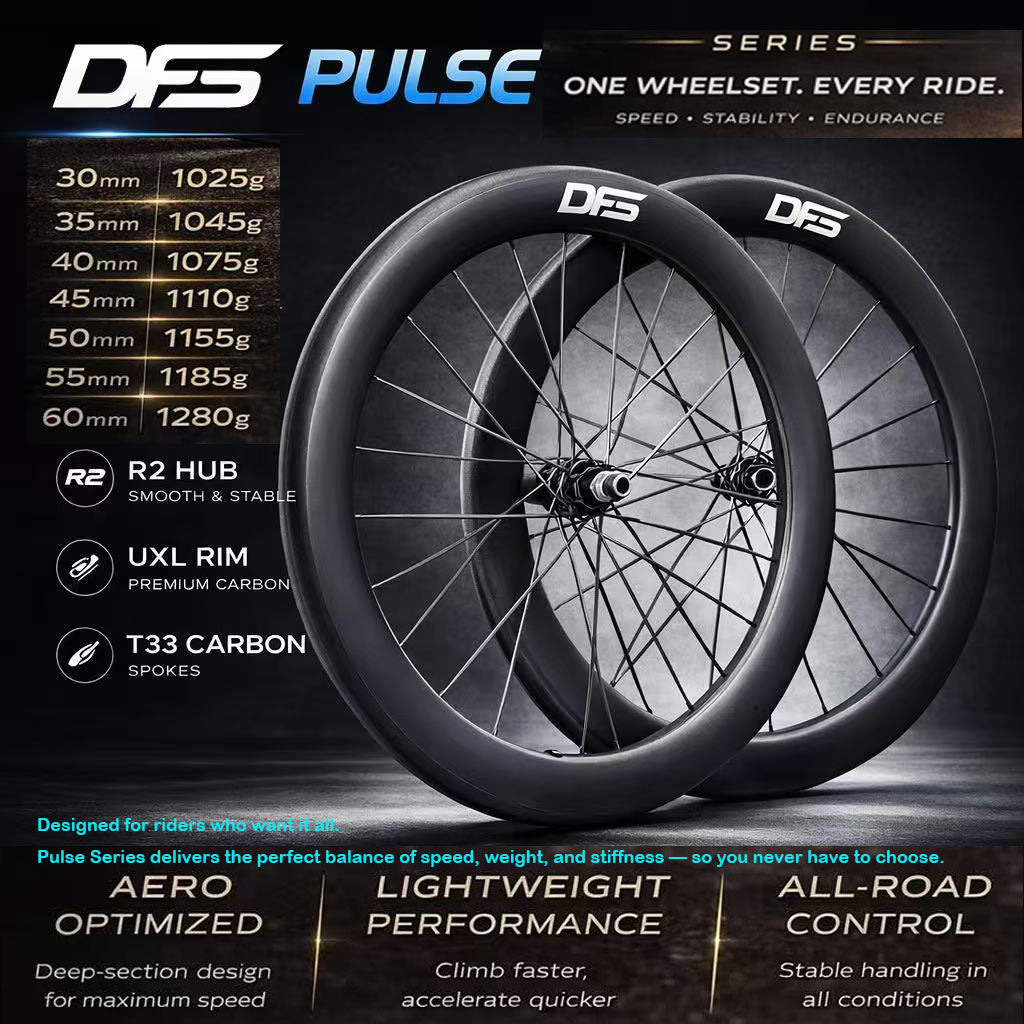 PULSE Series | 45mm Carbon Wheelset