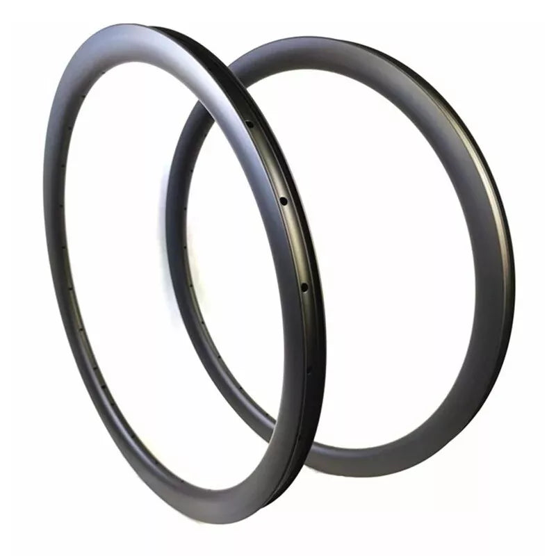 Carbon Road bike rim 30/35/40/45/50/55/60mm 700C Bicycle Carbon Rim Disc Brake 28mm wide Bike Tubeless Rims