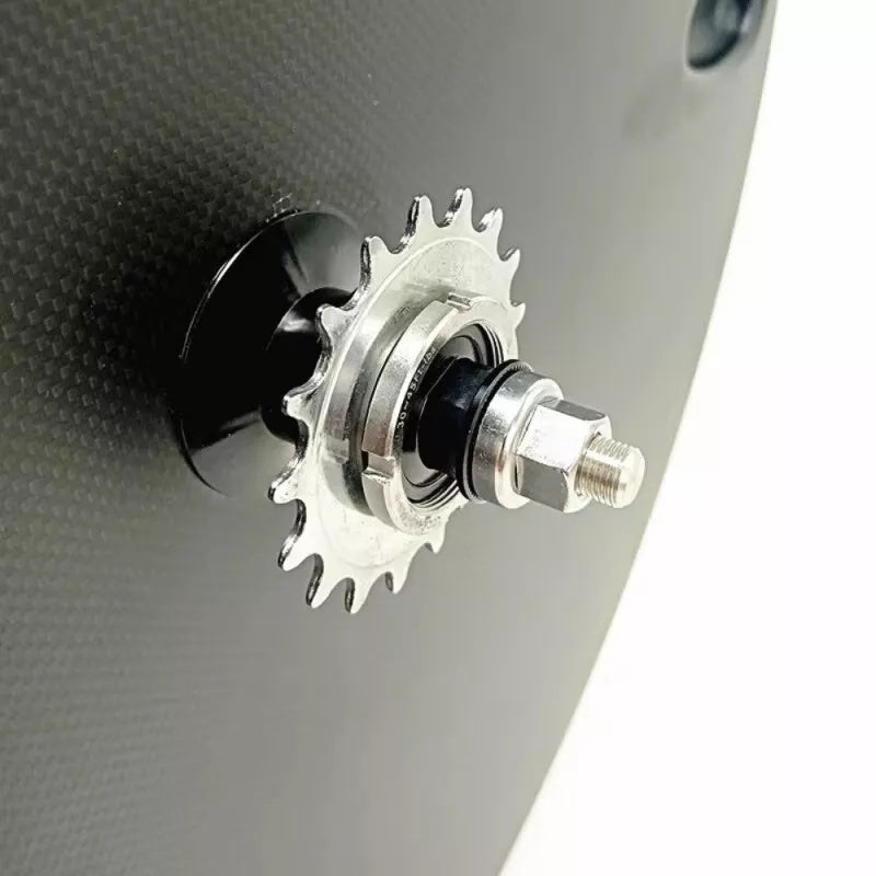 DFS 30mm wide Carbon disc wheel gravel 700C 23/25/26/28mm width track/road bike TT/fixed gear cycle carbon wheels 920g